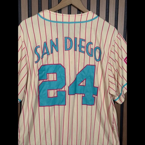 New San Diego Wave FC Baseball Shirt Large Adults Home Opener Soccer Jersey #24 - Picture 4 of 12